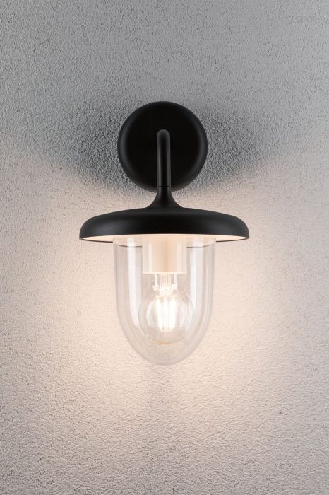 Aplică de exterior Vintario, IP44, 180x250mm, max. 20W, 230V, E27, antracit, aluminiu [6]