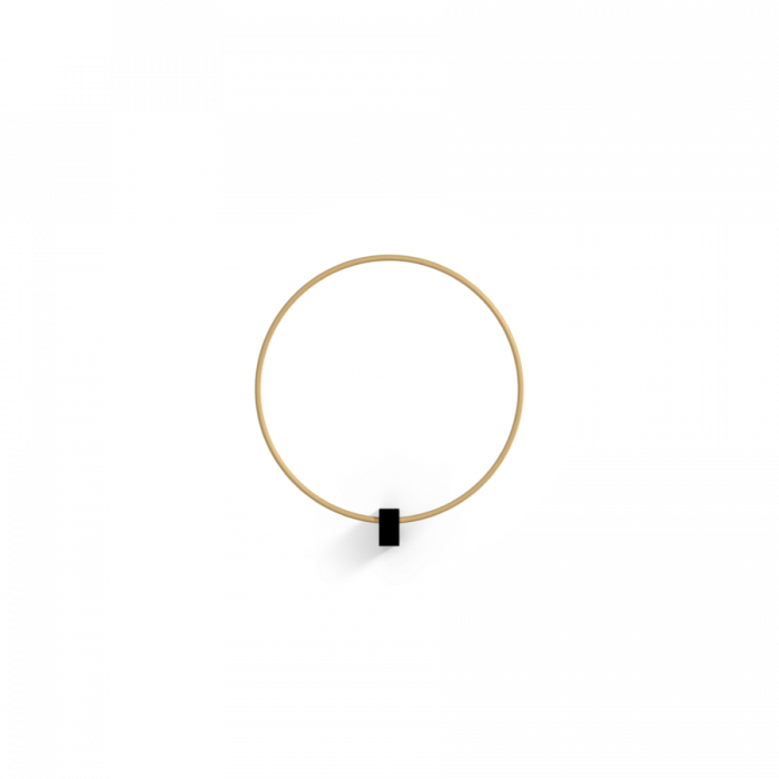 Aplică FINLIN ROUND SURF 1.0, LED, 3000K, champagne-negru [1]