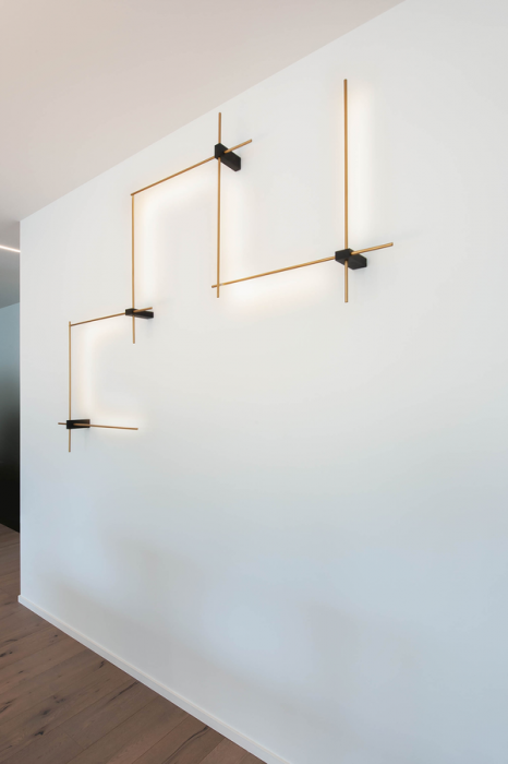 Aplică FINLIN SURF 4.0, LED, 2700K, champagne-negru [2]