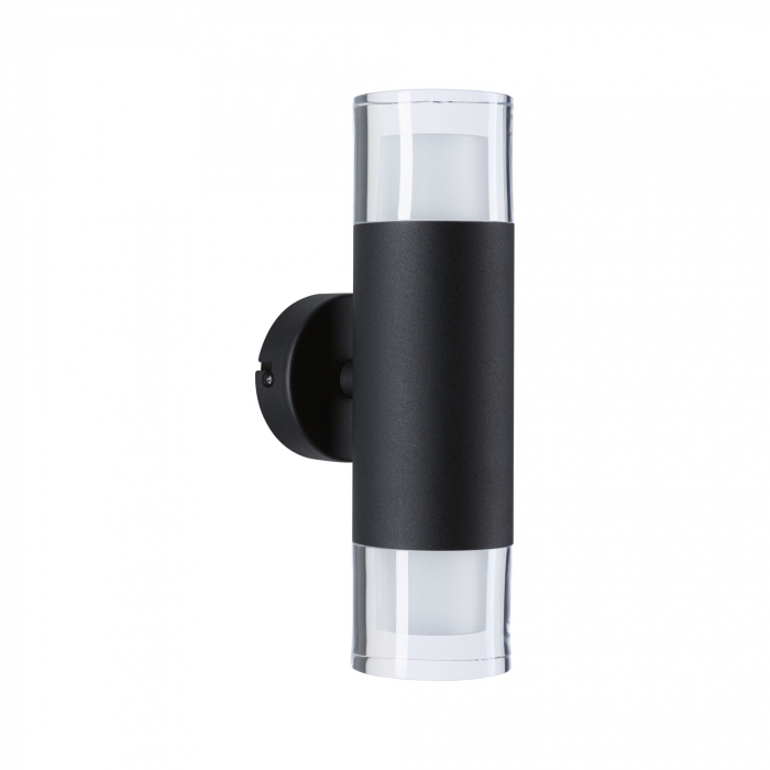 Aplică Kame IP44, 3000K, 460lm, 230V, 2x4W, negru Signal [8]