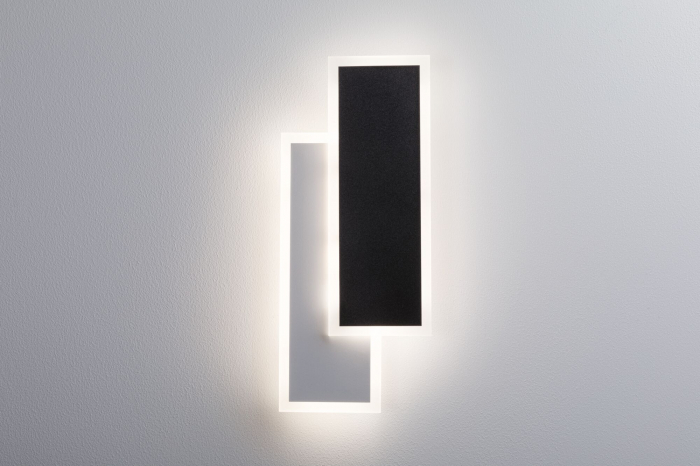 Aplică LED 2Form, 4000K, 230V, 18W, alb-negru [6]