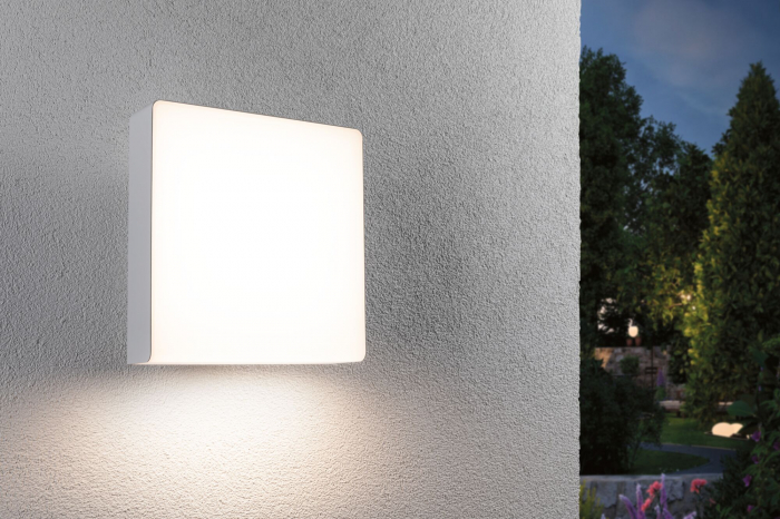 Aplică LED de exterior Azalena, cu senzor de mișcare, IP44, 3000K, 8,5W, 700lm, 230V, alb [4]