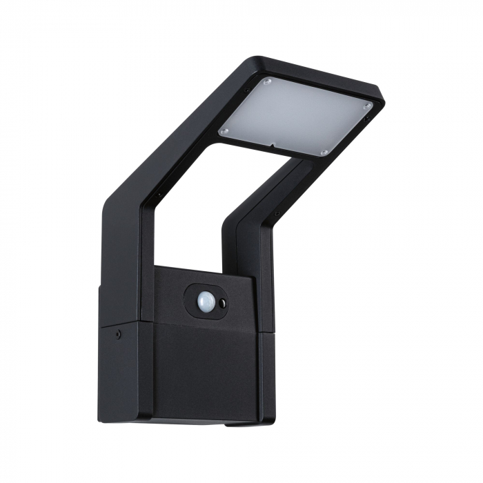 Aplică LED de exterior Juntea, cu senzor de mișcare, IP44, 3000K, 11W, 900lm, 230V, antracit [2]