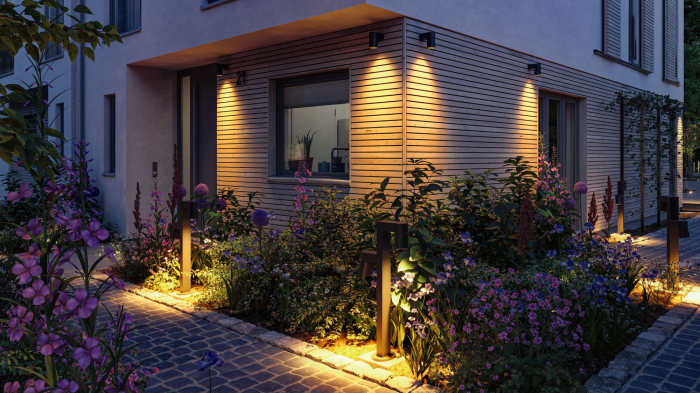 Aplică LED de exterior Kimu, "insect friendly", IP44, 80mm, 2200K, 7,8W, 500lm, 230V, 70°, antracit [10]