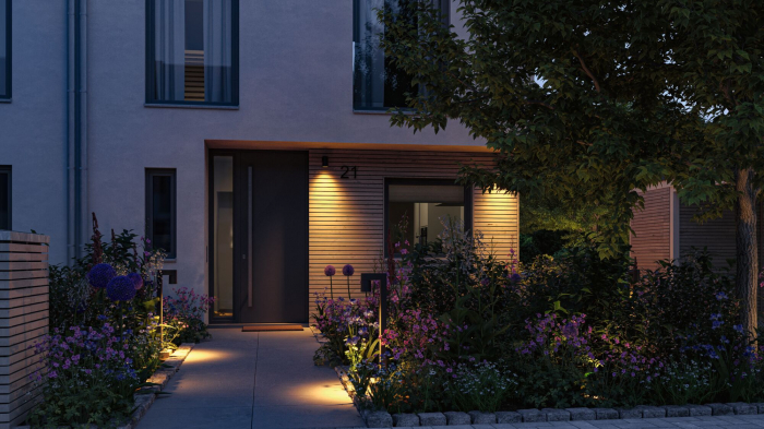 Aplică LED de exterior Kimu, "insect friendly", IP44, 80mm, 2200K, 7,8W, 500lm, 230V, 70°, antracit [9]