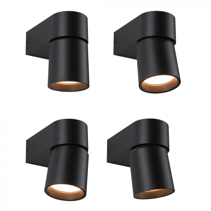 Aplică LED de exterior Kimu, "insect friendly", IP44, 80mm, 2200K, 7,8W, 500lm, 230V, 70°, antracit [5]