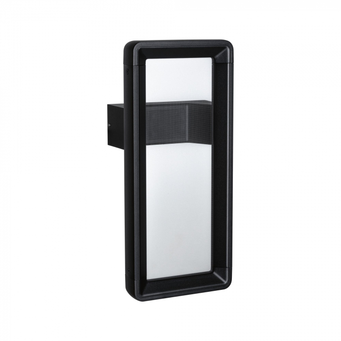 Aplică LED de exterior Reana, IP44, 3W, 3000K, 130lm, 230V, senzor de înaltă frecvență, antracit, metal [3]