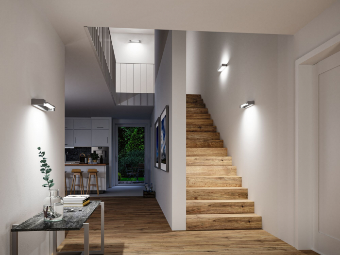 Aplică LED Lucille, IP44, 2700K, 1000lm, 230V, 11W, aluminiu mat, flux luminos variabil [2]