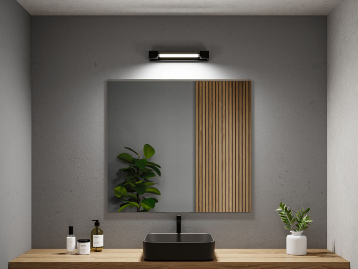 Aplică LED Lucille, IP44, 2700K, 1000lm, 230V, 11W, negru mat, flux luminos variabil [3]
