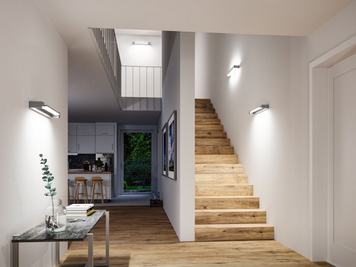 Aplică LED Lucille, IP44, 2700K, 1300lm, 230V, 17W, aluminiu mat, flux luminos variabil [2]