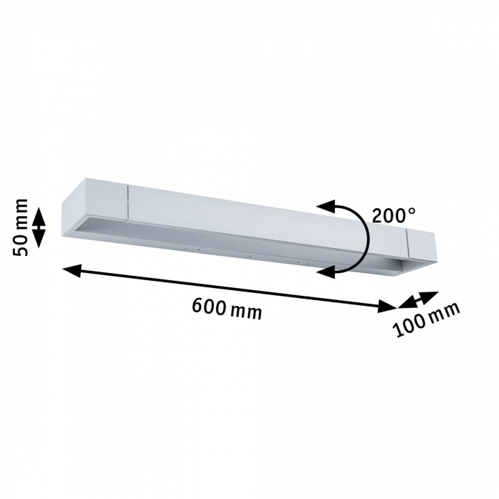 Aplică LED Lucille, IP44, 2700K, 1300lm, 230V, 17W, aluminiu mat, flux luminos variabil [4]