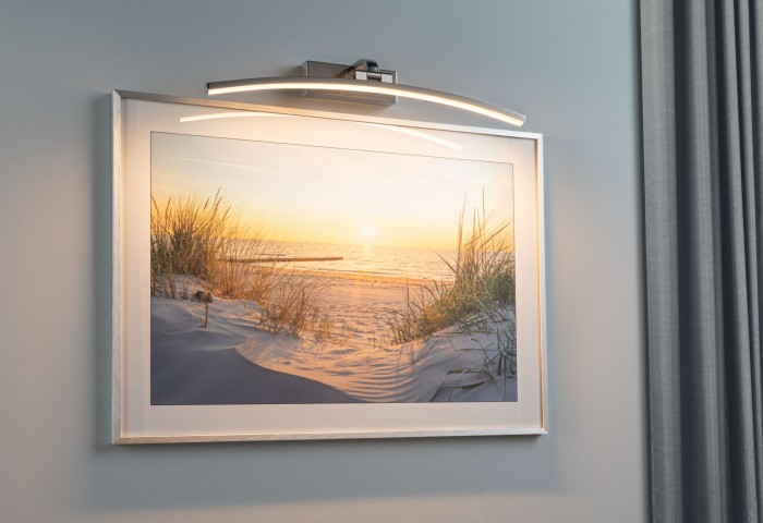 Aplică LED pentru tablouri Bento, 500mm, 10W, aluminiu periat [3]