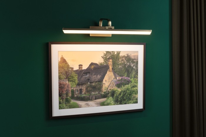 Aplică LED pentru tablouri Renan, 600mm, 11W, bronz învechit [3]