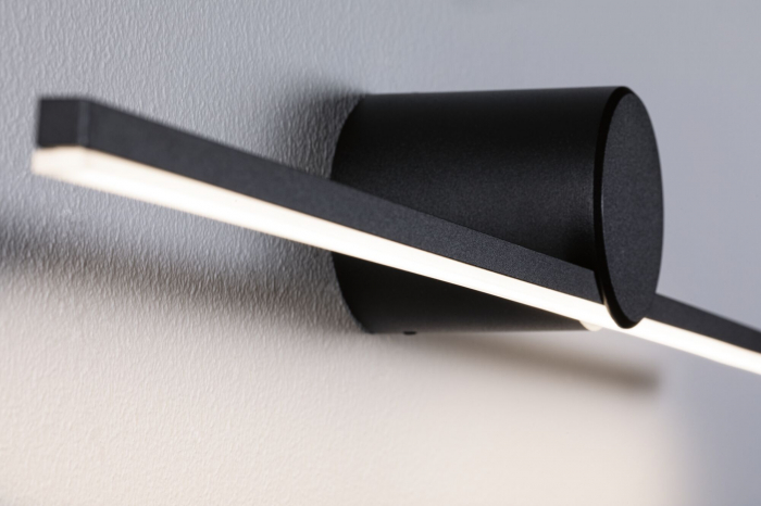 Aplică LED Sava, IP44, 3000K, 250lm, 230V, 4,2W, negru mat [5]