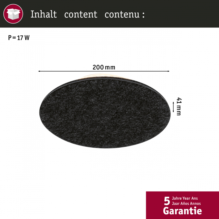 Aplică LED Tulga, 2700K, 1000lm, 230V, 15W, antracit, cu flux luminos variabil [4]