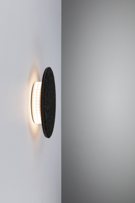 Aplică LED Tulga, 2700K, 1000lm, 230V, 15W, antracit, cu flux luminos variabil [3]