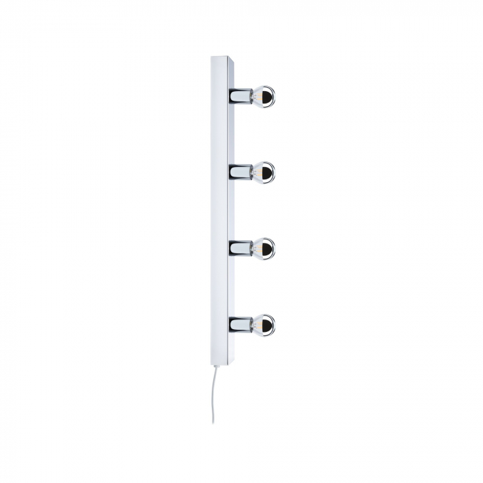Aplică pentru oglindă Regula II, IP20, E14, 230V, max. 4x40W, crom [8]
