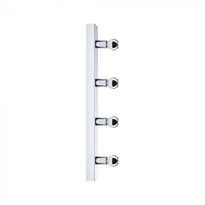 Aplică pentru oglindă Regula II, IP44, E14, 230V, max. 4x40W, crom [8]