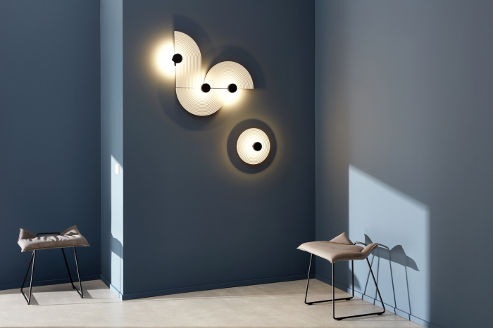 Aplică TAPIS SOFT 2.0 LED 3000K, roșu oxid, fetru [3]