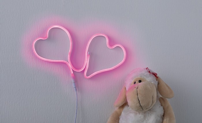 Bandă LED Neon Colorflex USB roz 1m 4,5W 5V [3]