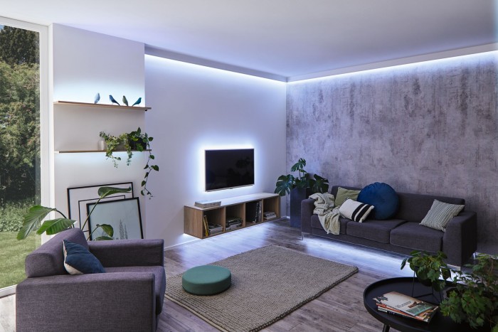 Bandă MaxLED 250 2,5m, protecție IP44 8,8W 230/24V, cu temperatură de culoare variabilă [9]