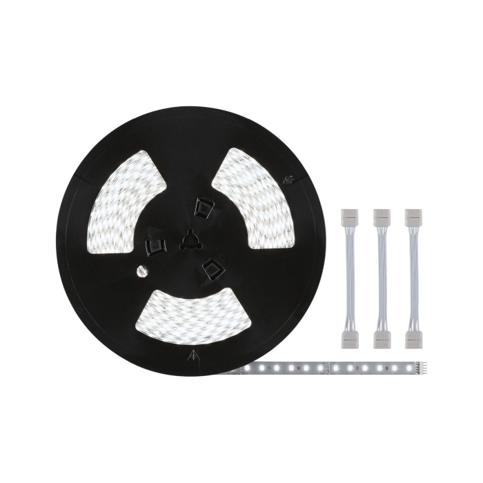 Bandă Paulmann MaxLED 500 cu cabluri adaptoare,  20m, 72W, 550lm/m, 72LEDs/m, 6500K, alb rece [2]