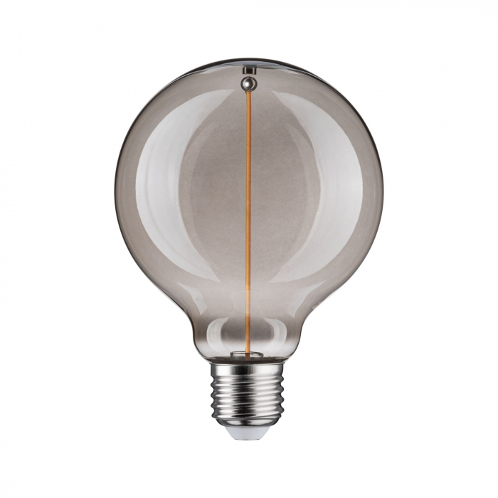 Bec decorativ glob LED Floating Shine, 230V, Standard, E27, 90lm, 2,8W, 1800K, sticlă afumată [2]