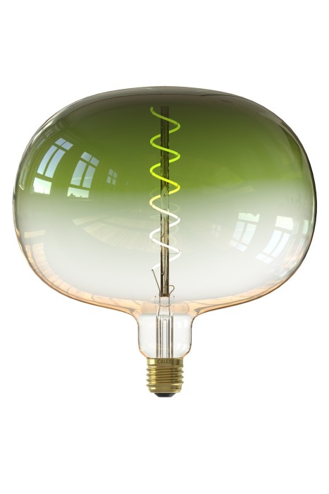 Bec decorativ LED Calex Boden Gradient verde, 5W, 1800K, E27, cu flux luminos variabil [2]