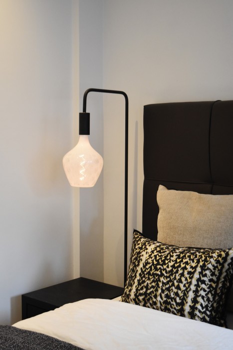 Bec decorativ LED Calex Versailles Baroque, alb, 5W, 1800K, E27, cu flux luminos variabil [4]