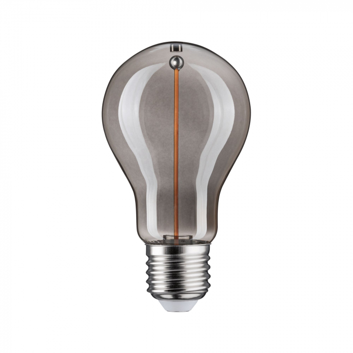 Bec decorativ pară LED Floating Shine, 230V, Standard, E27, 60lm, 2,2W, 1800K, sticlă afumată [2]