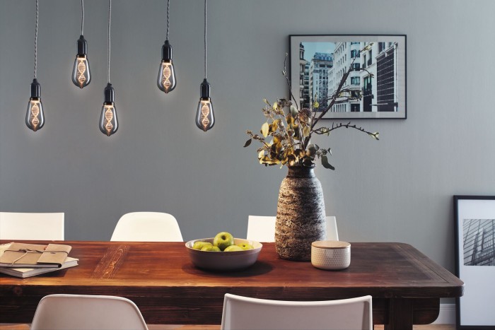 Bec Edison Inner Glow LED Helix, E27, 230V, 90lm, 3,5W, 1800K, sticlă afumată [4]