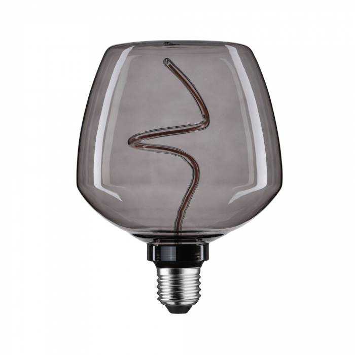 Bec glob Floating Shine, 230V, standard LED, 250lm, 4W, 1800K, cu flux luminos variabil, sticlă afumată [2]