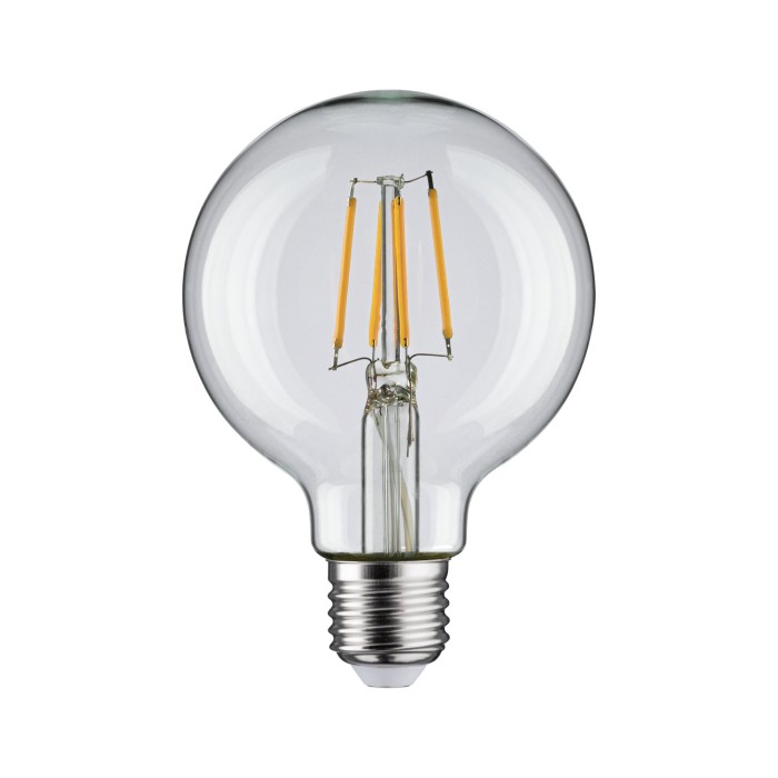Bec Glob LED, filament, G80, E27, 470lm, 4,8W, 2700K, clar [2]