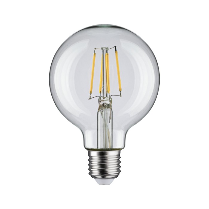 Bec Glob LED, filament, G80, E27, 470lm, 4,8W, 4000K, clar [2]