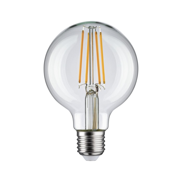 Bec Glob LED, filament, G80, E27, 806lm, 7.5W, 2700K, clar [2]