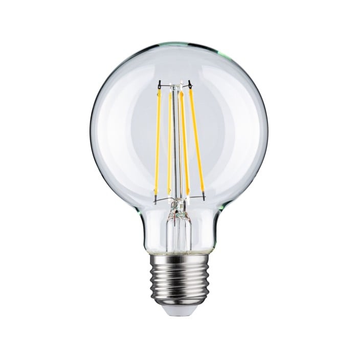 Bec Glob LED, filament, G80, E27, 806lm, 7,5W, 2700K, cu flux luminos variabil, clar [2]