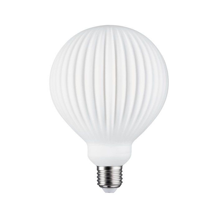 Bec glob LED, White Lampion, cu filament, 230V, 125mm, E27, 400lm, 4,3W, 3000K, alb, cu flux luminos variabil [2]