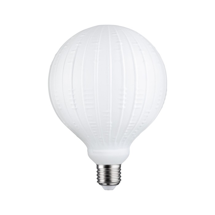 Bec glob LED, White Lampion, cu filament, 230V, 125mm, E27, 400lm, 4,3W, 3000K, alb, cu flux luminos variabil [2]