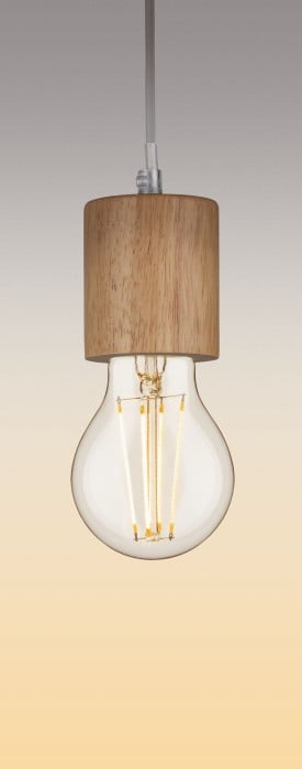 Bec LED AGL 4,5W E27 230V cu flux luminos variabil în 3 pași, clar [5]
