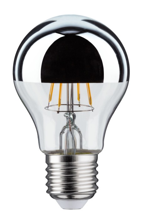 Bec LED AGL cu oglindă 580lm E27 2700K 4,8W 230V argintiu [2]