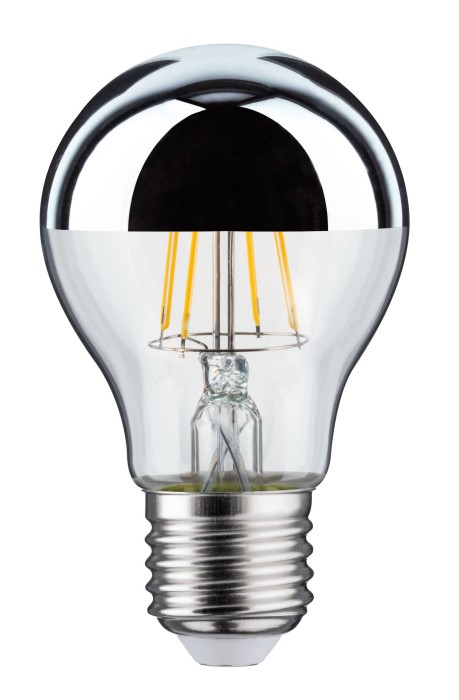 Bec LED AGL cu oglindă 600lm E27 2700K 6,5W 230V argintiu [2]