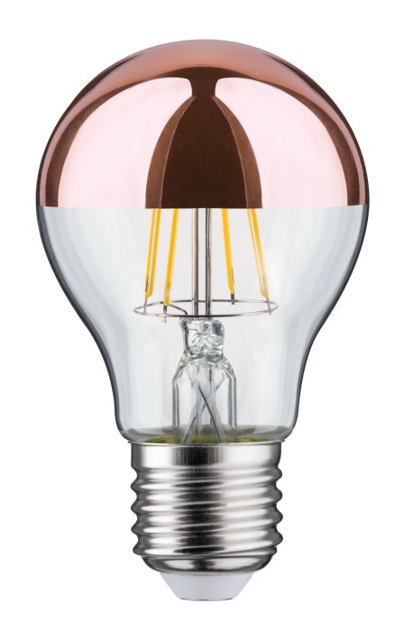 Bec LED AGL cu oglindă 600lm E27 2700K 6,5W 230V cupru [2]