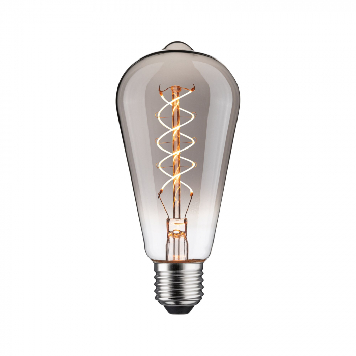 Bec LED Corn Rustic Shine, 230V, cu filament, 170lm, 4,2W, 1800K, flux luminos variabil în 3 pași, sticlă afumată [2]