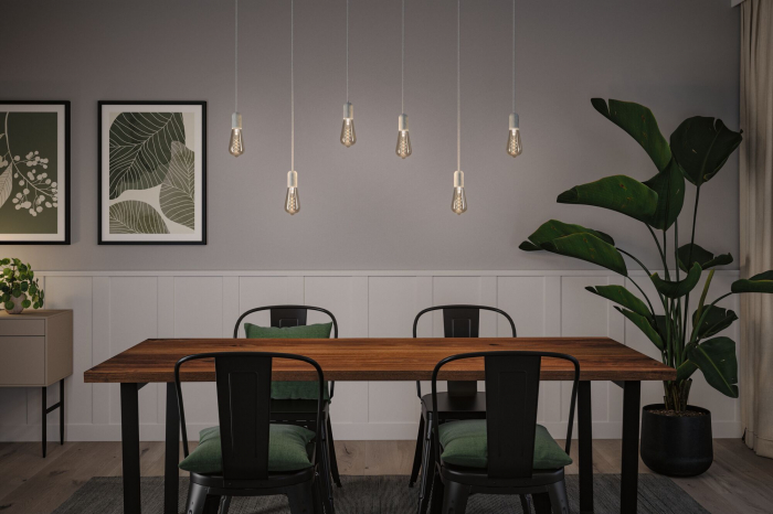 Bec LED Corn Rustic Shine, 230V, cu filament, 170lm, 4,2W, 1800K, flux luminos variabil în 3 pași, sticlă afumată [3]