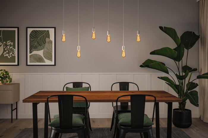 Bec LED Corn Rustic Shine, 230V, cu filament, 300lm, 4,2W, 1800K, flux luminos variabil în 3 pași, auriu [4]