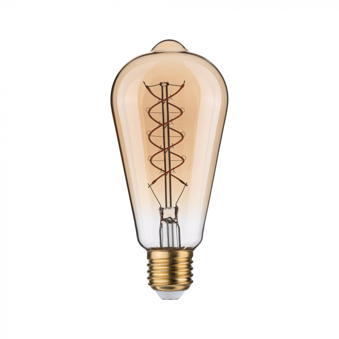 Bec LED Corn Rustic Shine, 230V, cu filament, 300lm, 4,2W, 1800K, flux luminos variabil în 3 pași, auriu [2]
