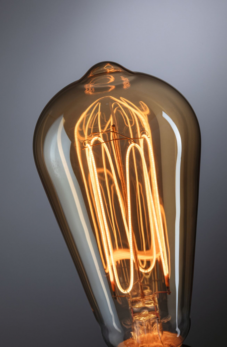 Bec LED Corn Rustic Shine, 230V, cu filament, 300lm, 4,2W, 1800K, flux luminos variabil în 3 pași, auriu [3]