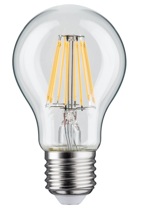 Bec LED cu filament AGL 806lm E27 7,5W clar, cu flux luminos variabil 2700K 230V [2]