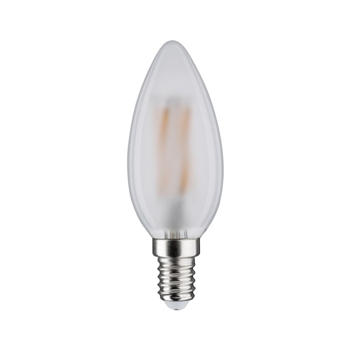 Bec LED cu filament lumânare 470lm E14 4000K mat, cu flux luminos variabil 5W 230V [2]