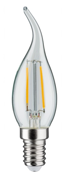 Bec LED cu filament, lumânare, Cosy 250lm E14 2,8W clar, cu flux luminos variabil 2700K 230V [2]